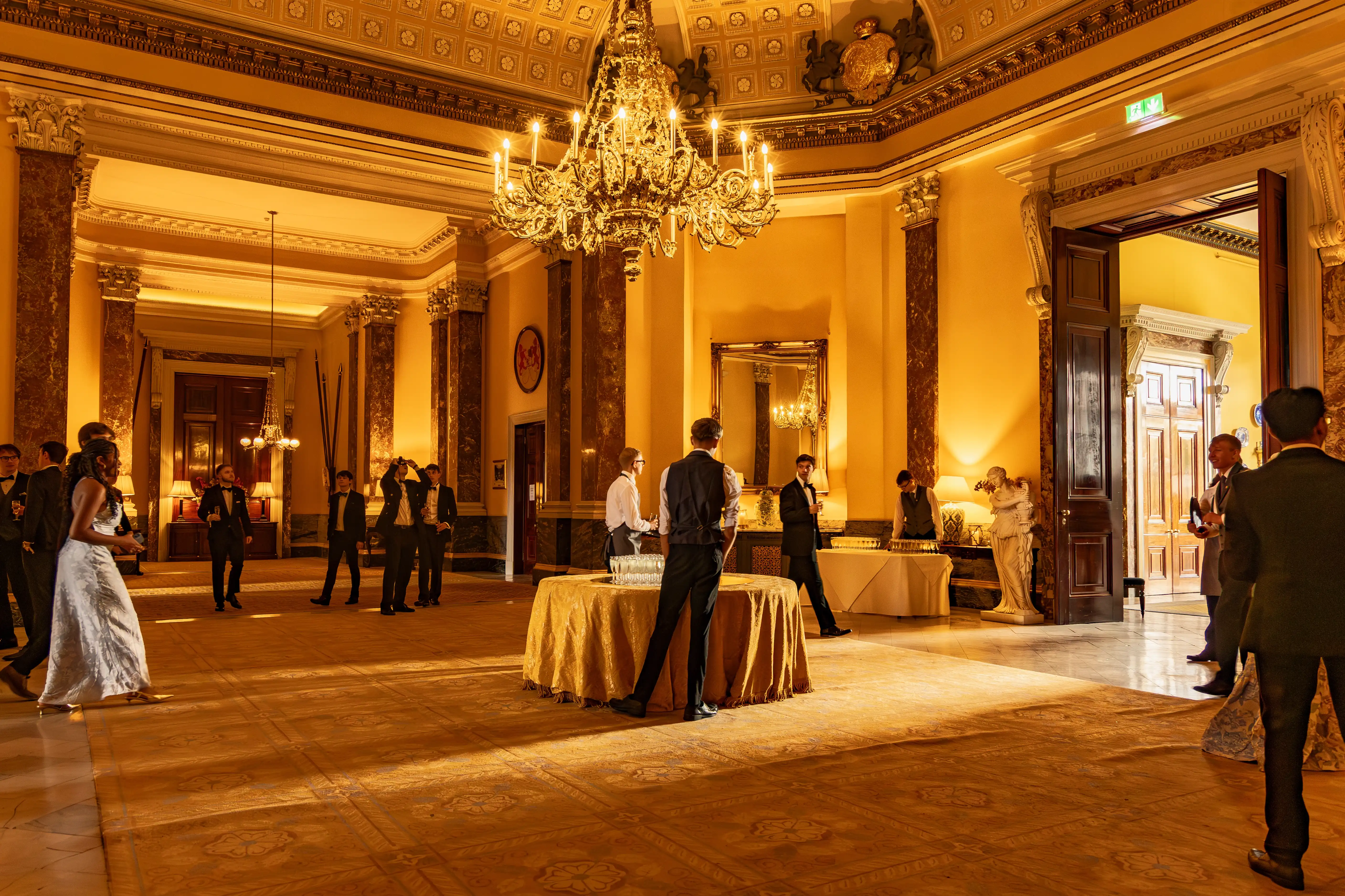 Guests at Wynyard Hall Hotel